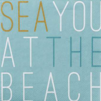 NAPKINS - SEA YOU AT THE BEACH