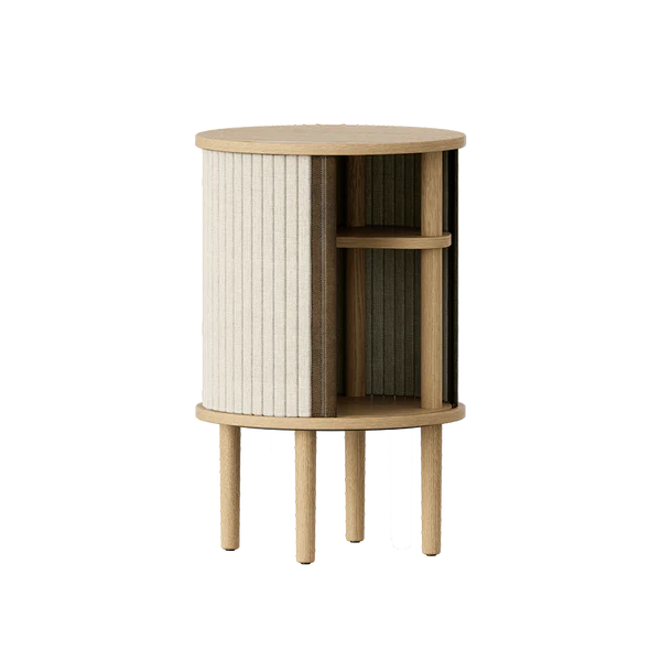 AUDACIOUS SIDE TABLE - WHITE SANDS