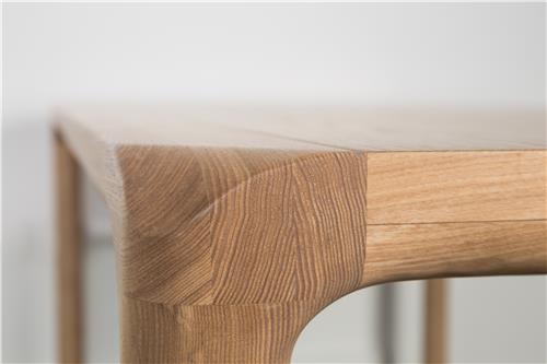 CURVED OAK TABLE - LARGE