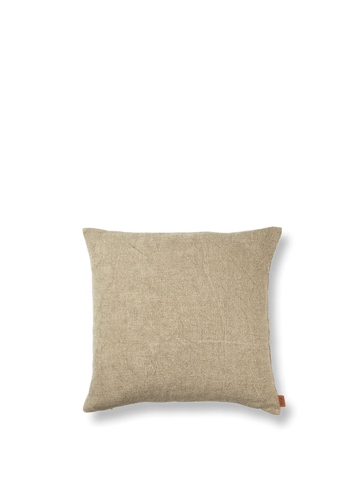 NATURAL HEAVY LINEN CUSHION