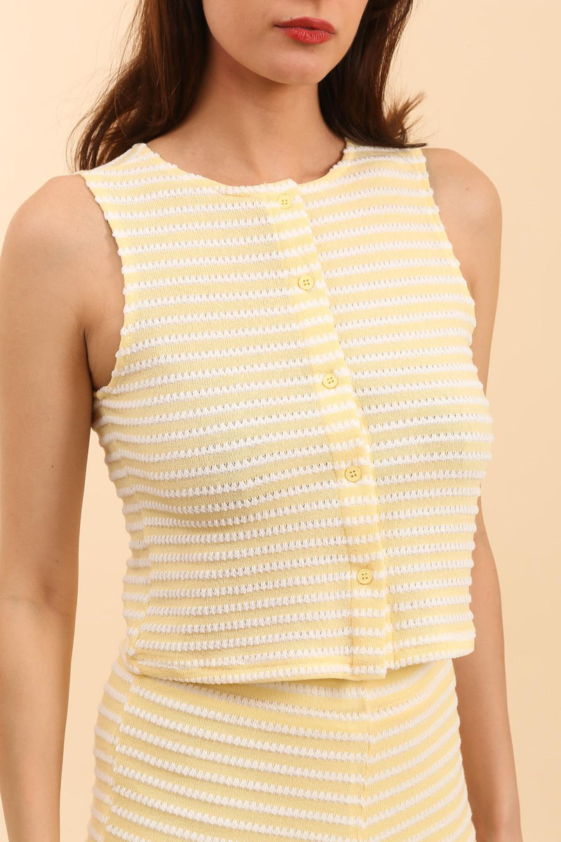 YELLOW SUNNY TOP