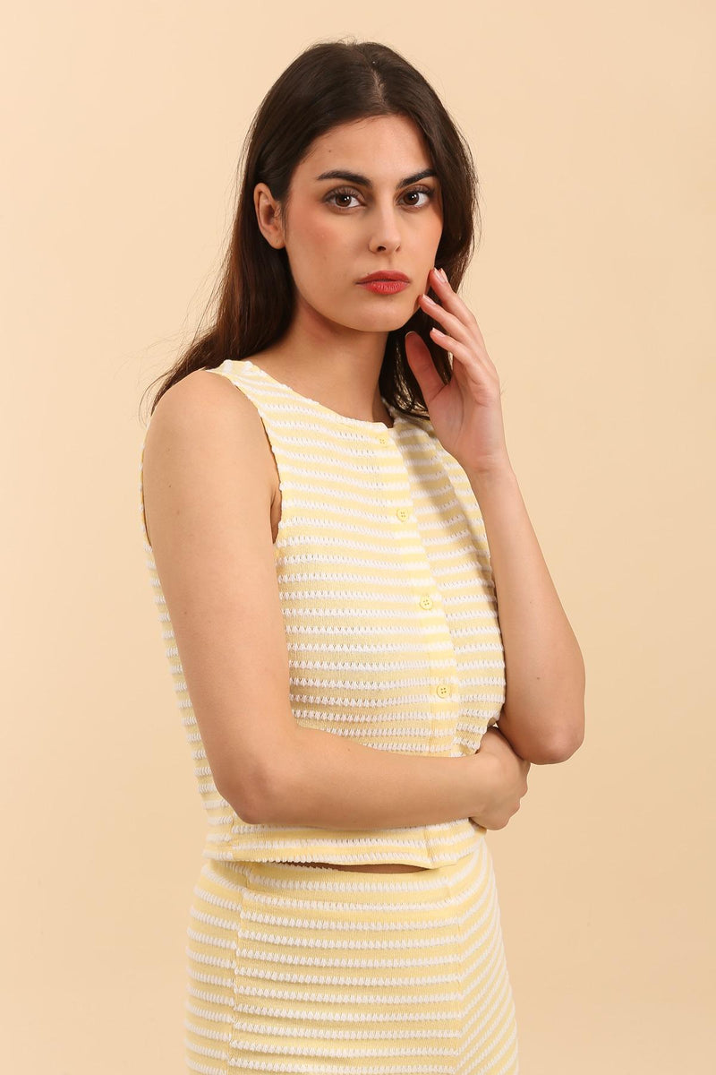YELLOW SUNNY TOP