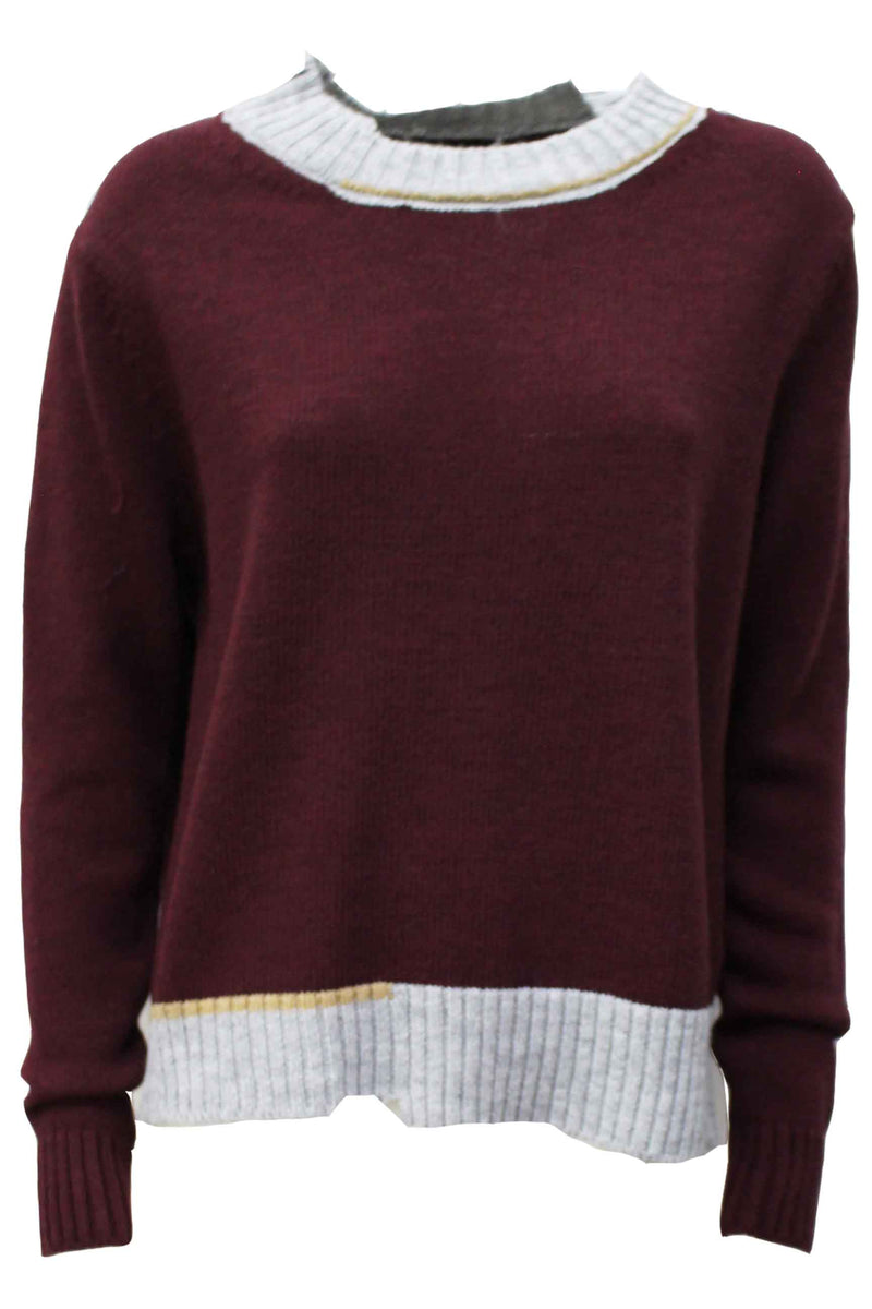 PLUM & CAMEL JUMPER