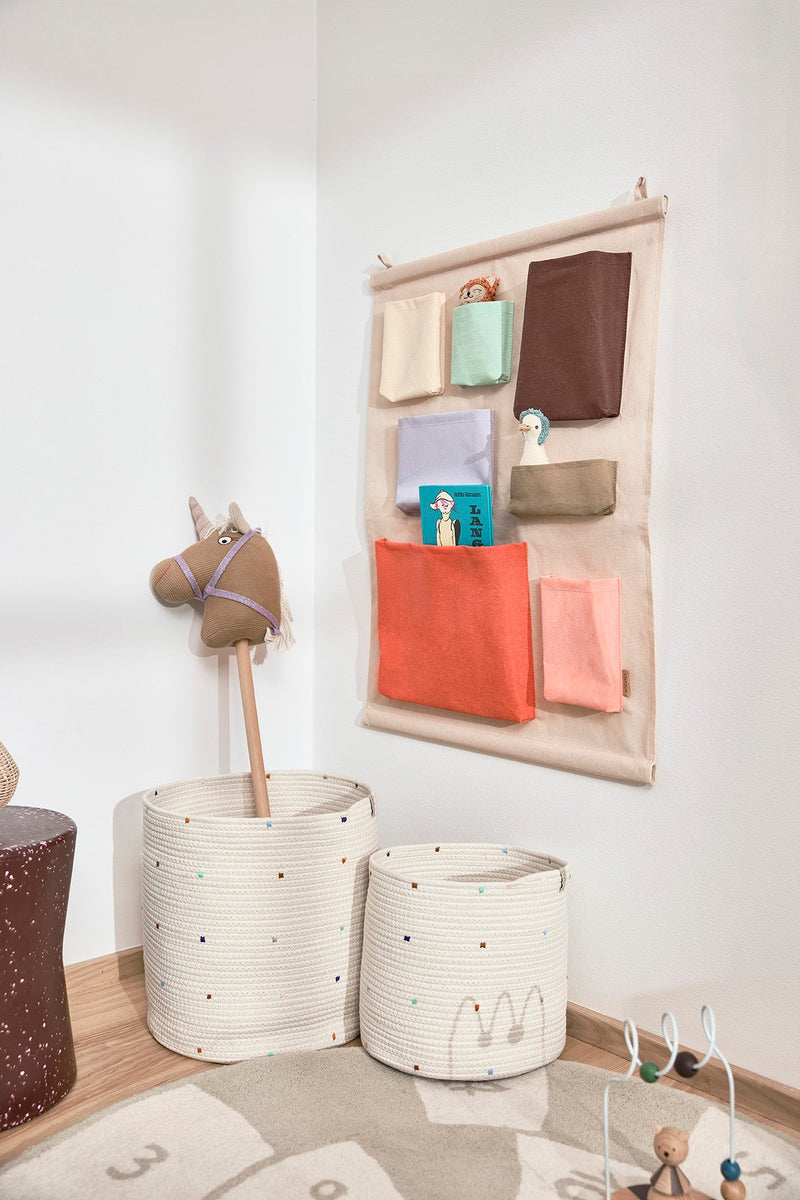 KONFETTI ROPE BASKET - SET OF 2