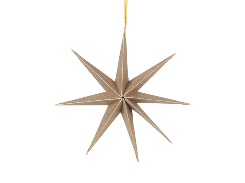 NATURAL PAPER STAR - LARGE