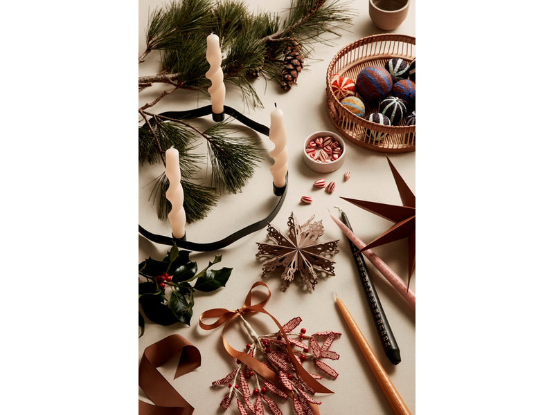 CARAMEL PULP SPHERE BAUBLE - LARGE