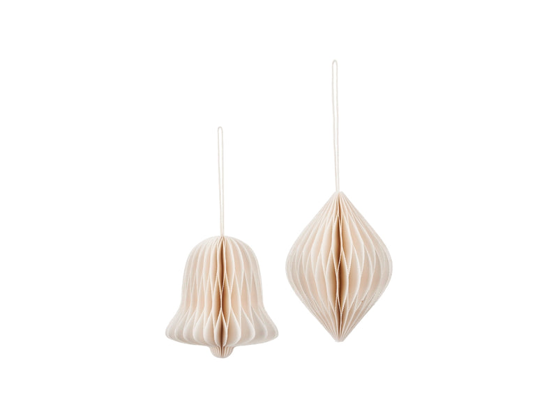 OFF WHITE PAPER MIX DECORATIONS