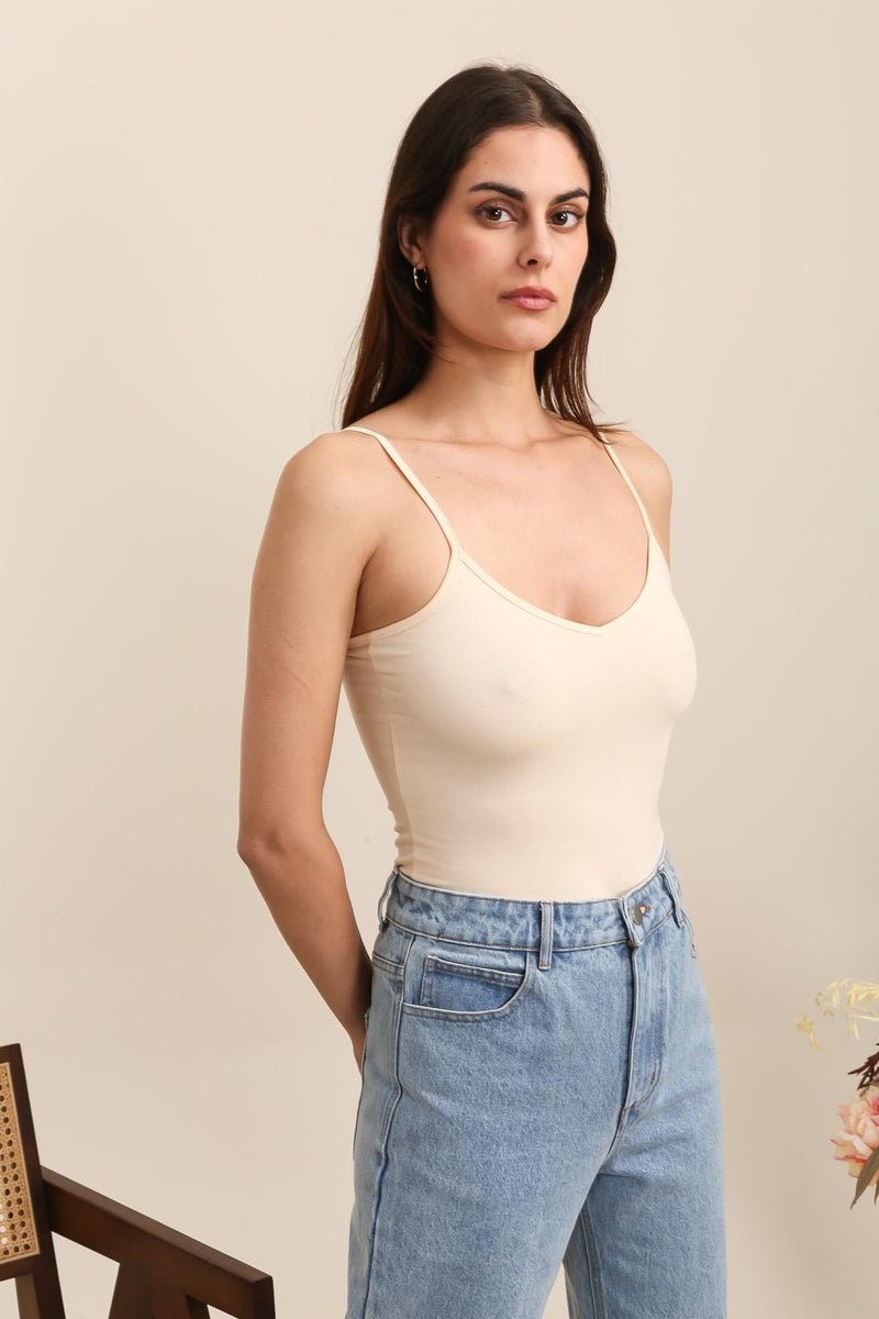 NUDE VEST TOP