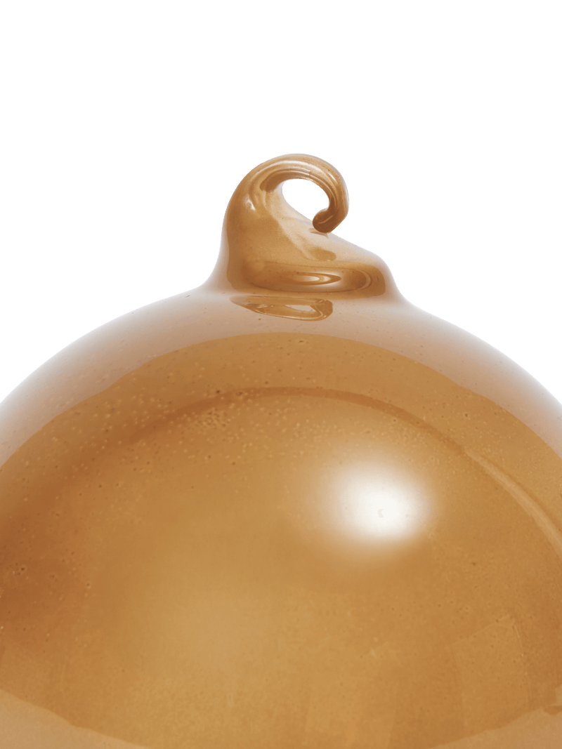 GLASS BAUBLES - MEDIUM SET OF 3