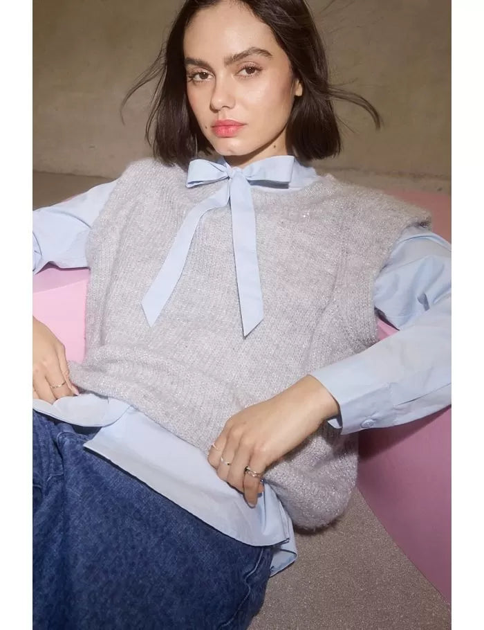 PALE BLUE SHIRT