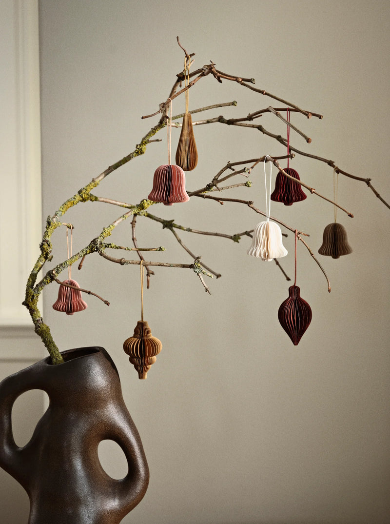 CHIME BELL ORNAMENTS- RED