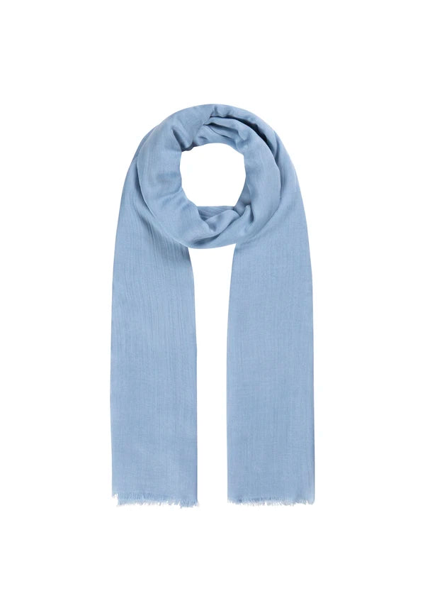 PALE BLUE SOFT SCARF