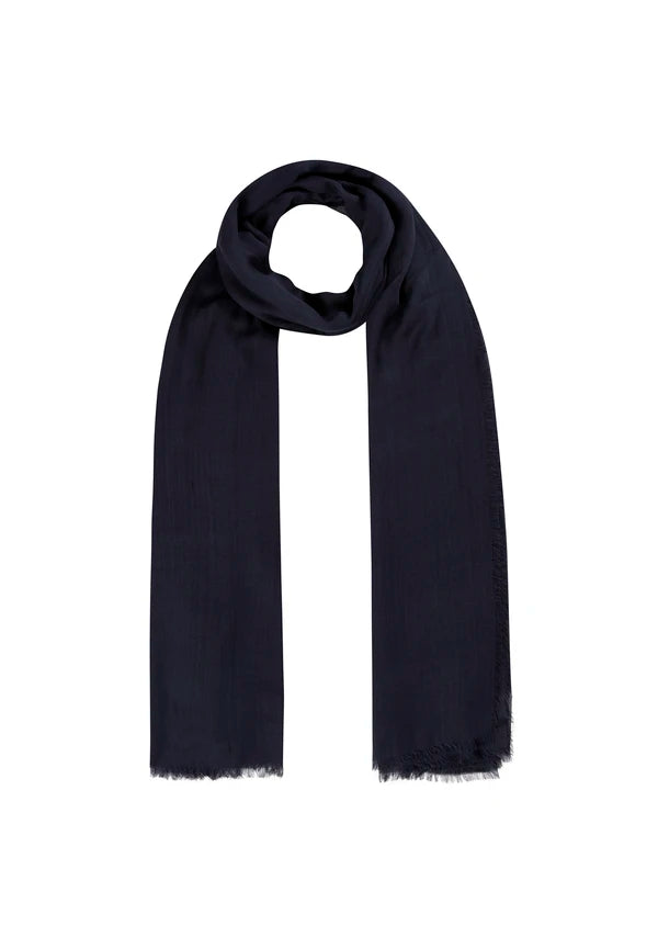 NAVY SOFT SCARF