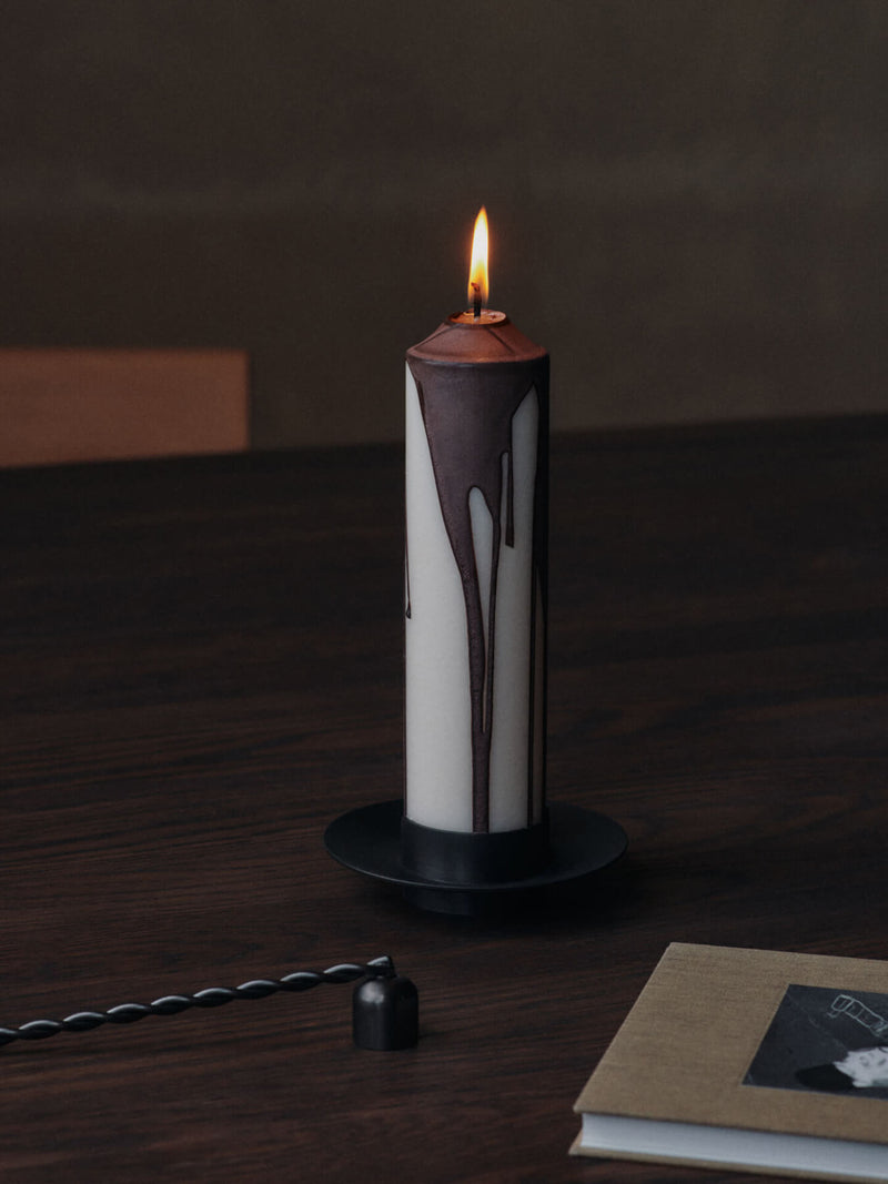 DRYP PILLAR CANDLE - DARK CHOCOLATE