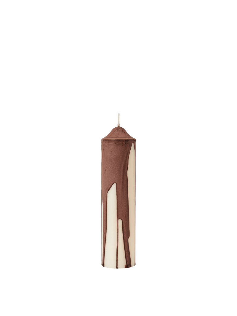 DRYP PILLAR CANDLE - DARK CHOCOLATE