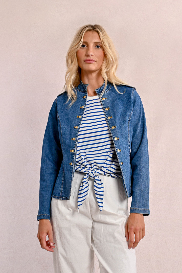 MILITARY DENIM JACKET