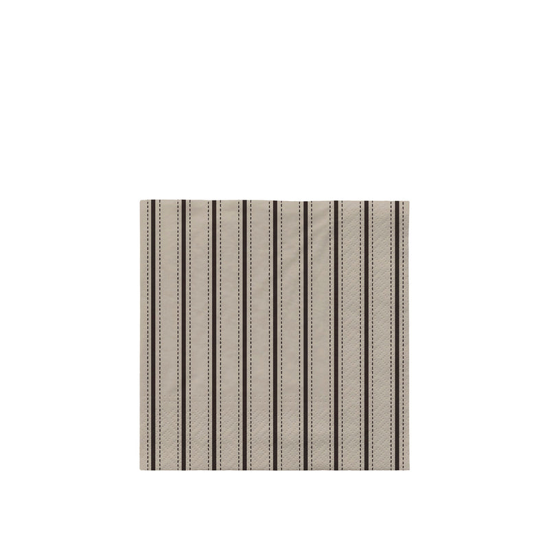 DOLLY BLACK STRIPE NAPKINS