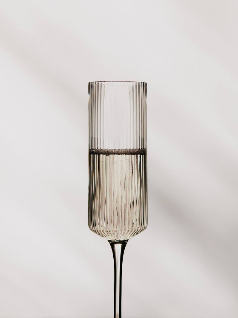 RIPPLE CHAMPAGNE FLUTES