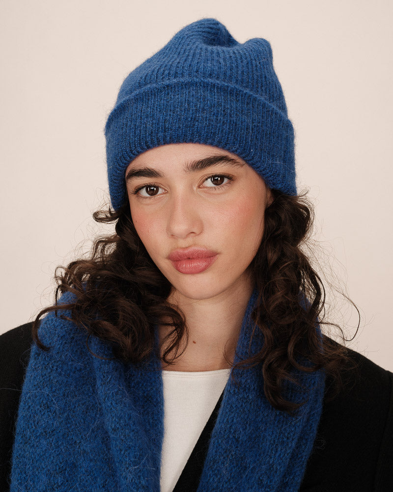 COBALT BLUE HAT
