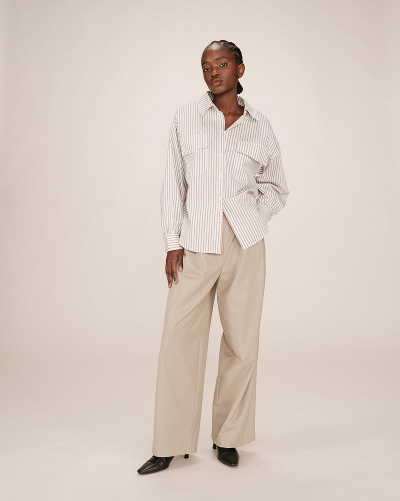 STONE STRIPE SHIRT
