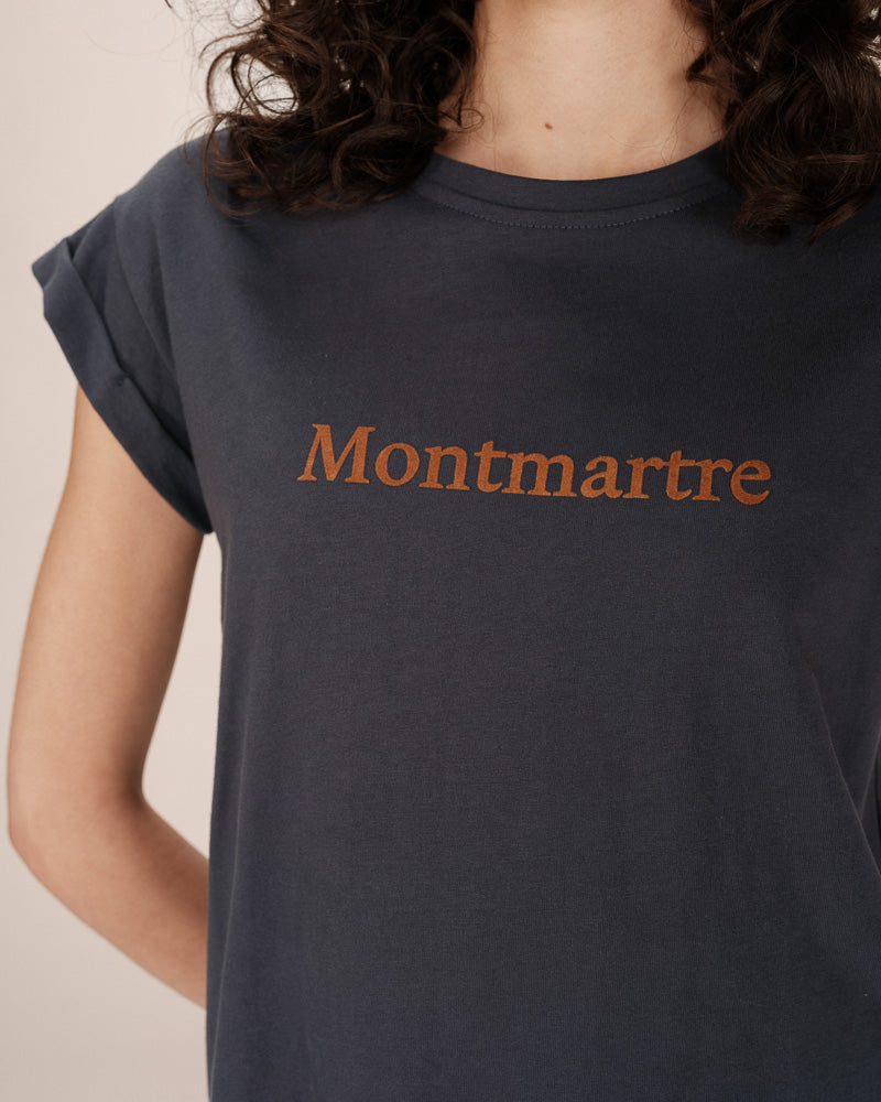 NAVY MONTMARTRE T SHIRT