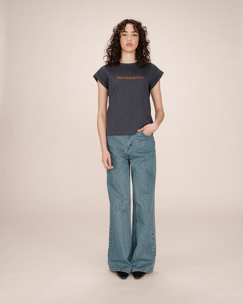 NAVY MONTMARTRE T SHIRT