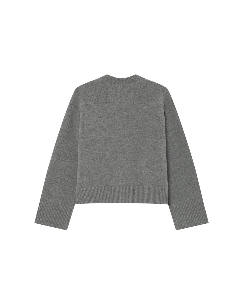 GREY CARDIGAN
