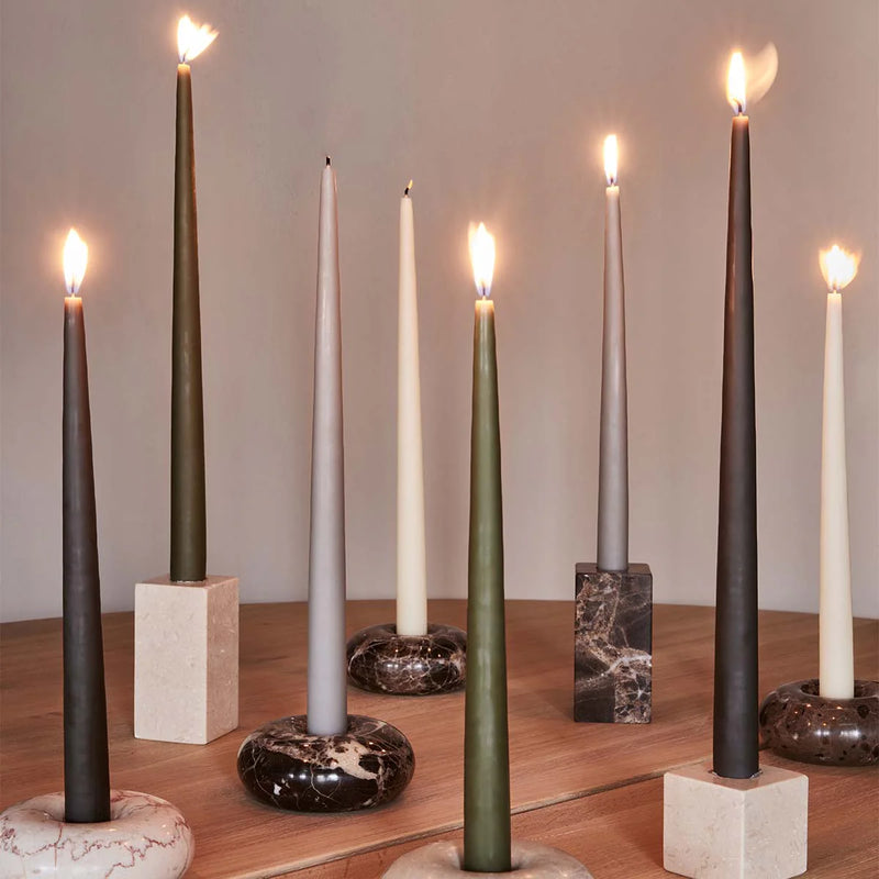 GREY FUKAI CANDLE - LARGE