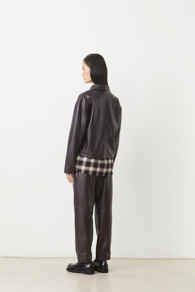 LENNOX PRUNE JACKET