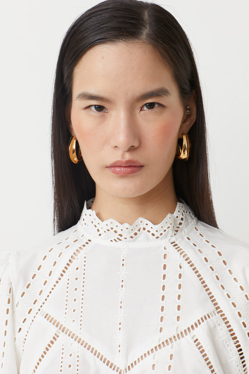 LAIS WHITE BLOUSE