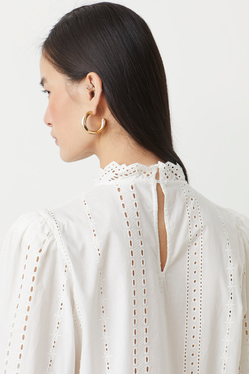 LAIS WHITE BLOUSE