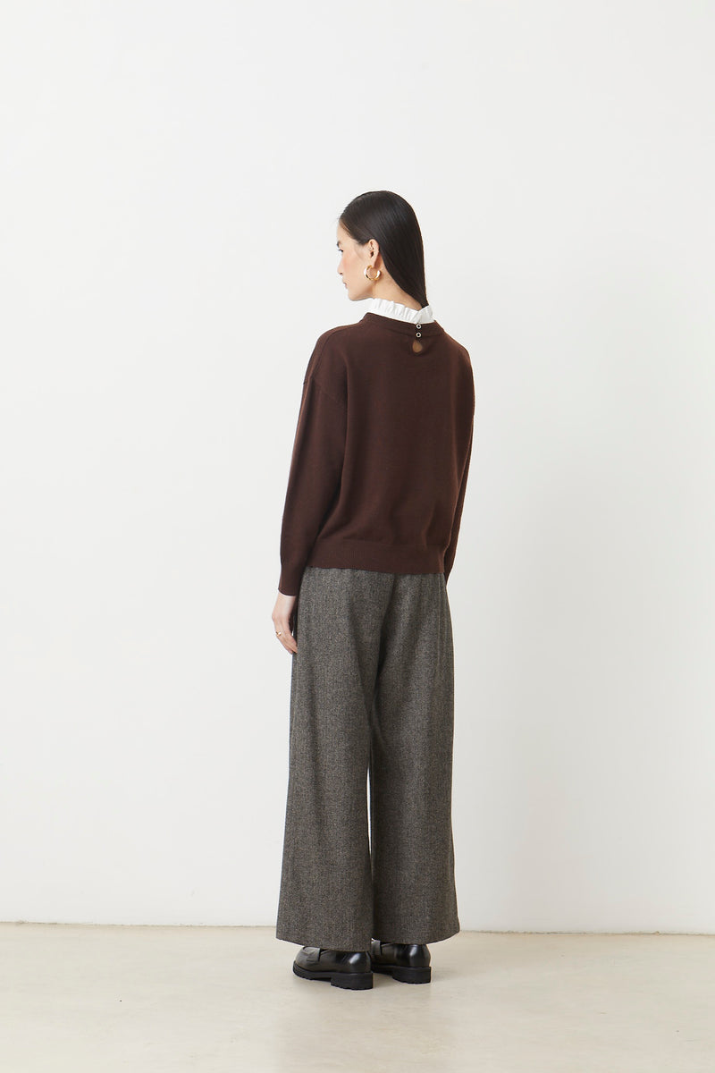 PICOLA CHOCOLATE SWEATER
