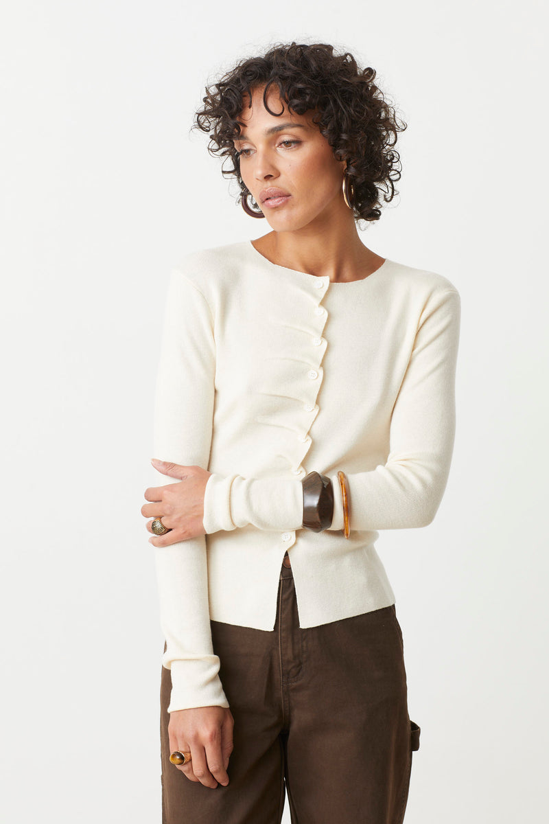 GAMIRA OFF WHITE SWEATER