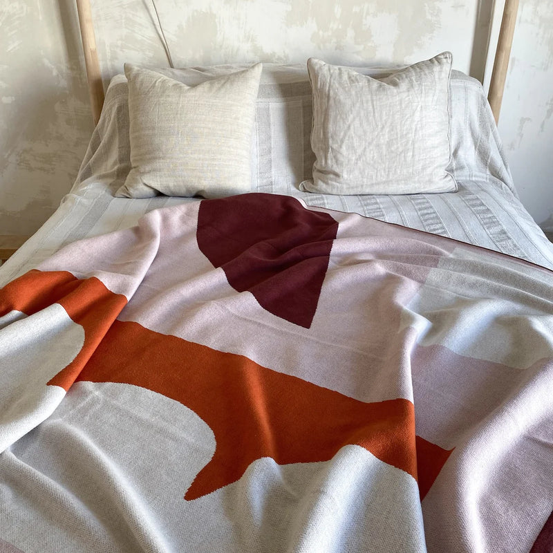 ORBI THROW - ORANGE