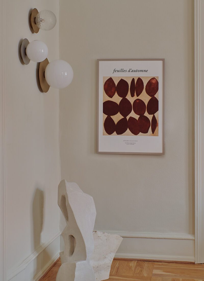 FEUILLES D'AUTOMNE PRINT 70 X 100CM