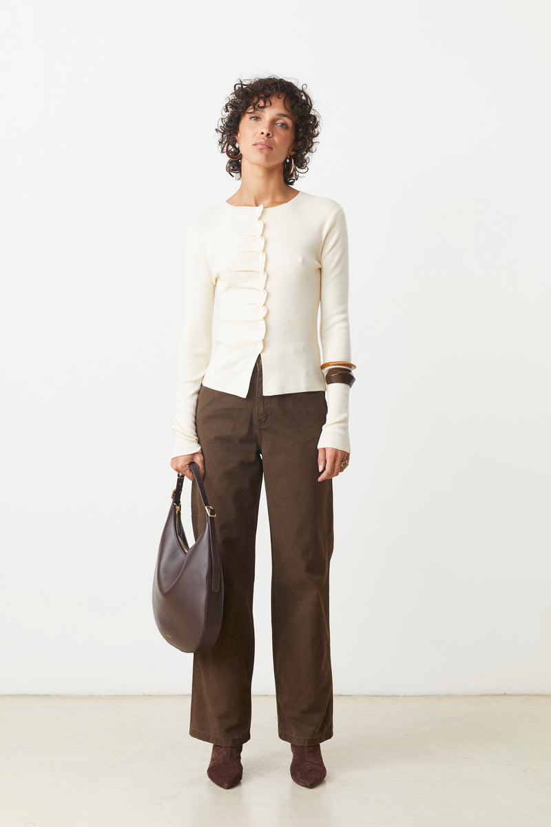 GAMIRA OFF WHITE SWEATER