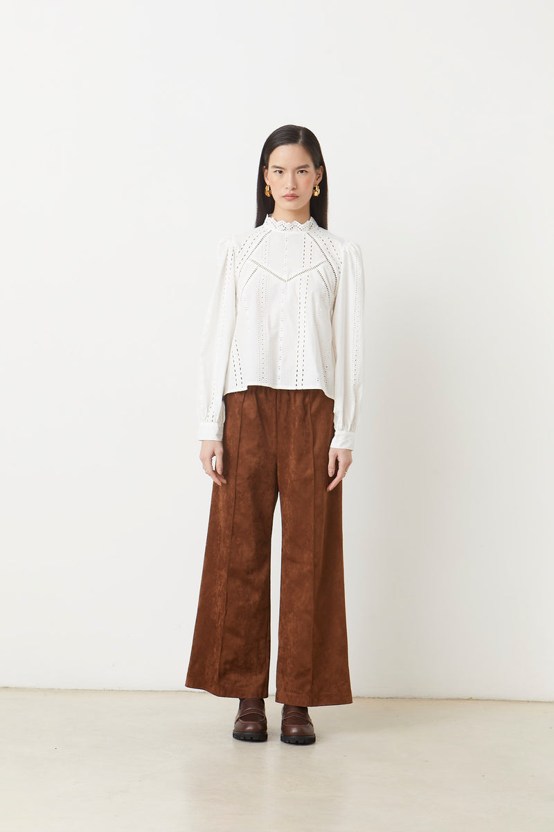 LAIS WHITE BLOUSE