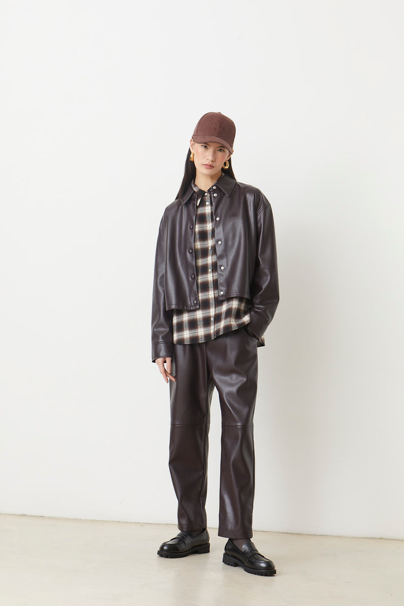 LENNOX PRUNE JACKET