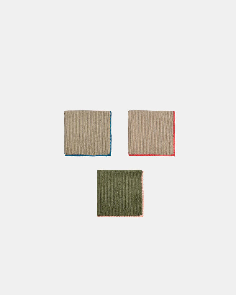 MUNDUS DISHCLOTH - OLIVE/ CLAY