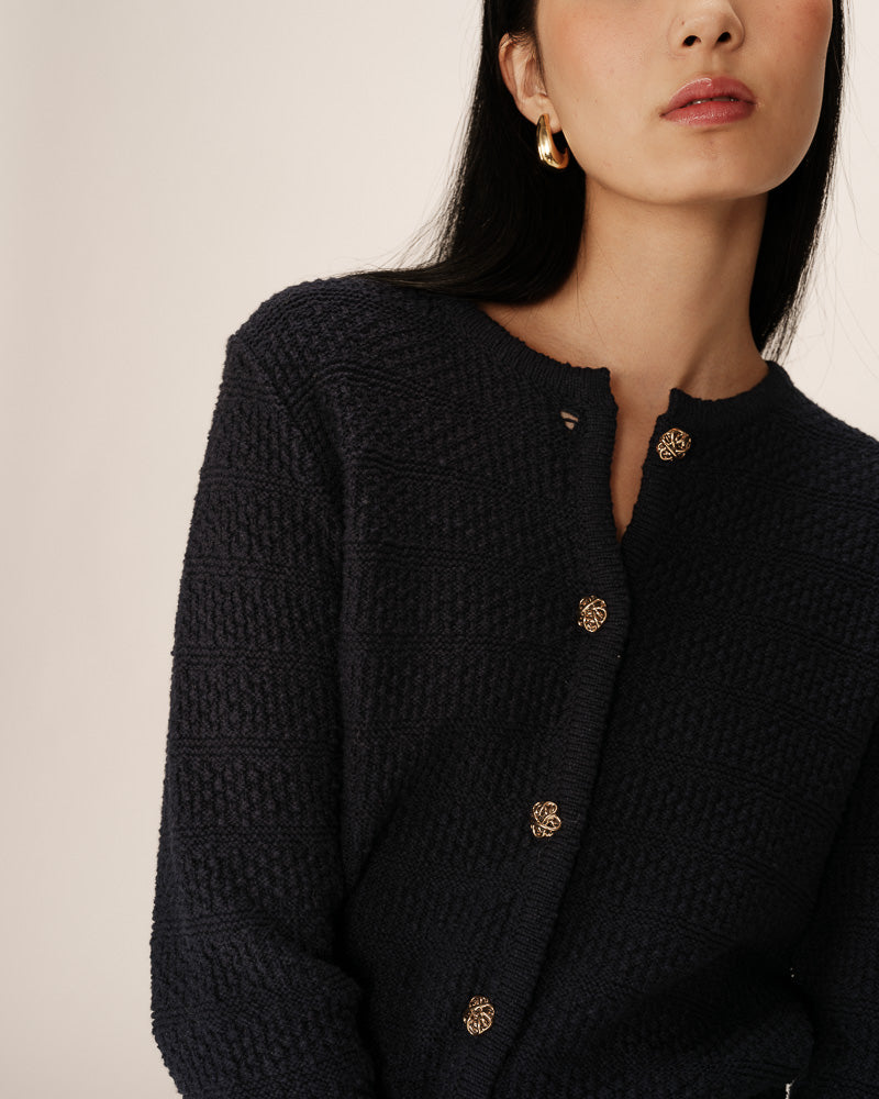 NAVY PACA CARDIGAN