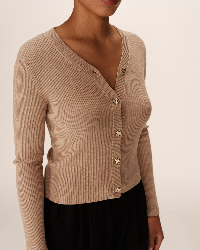 PANINO BEIGE CARDIGAN