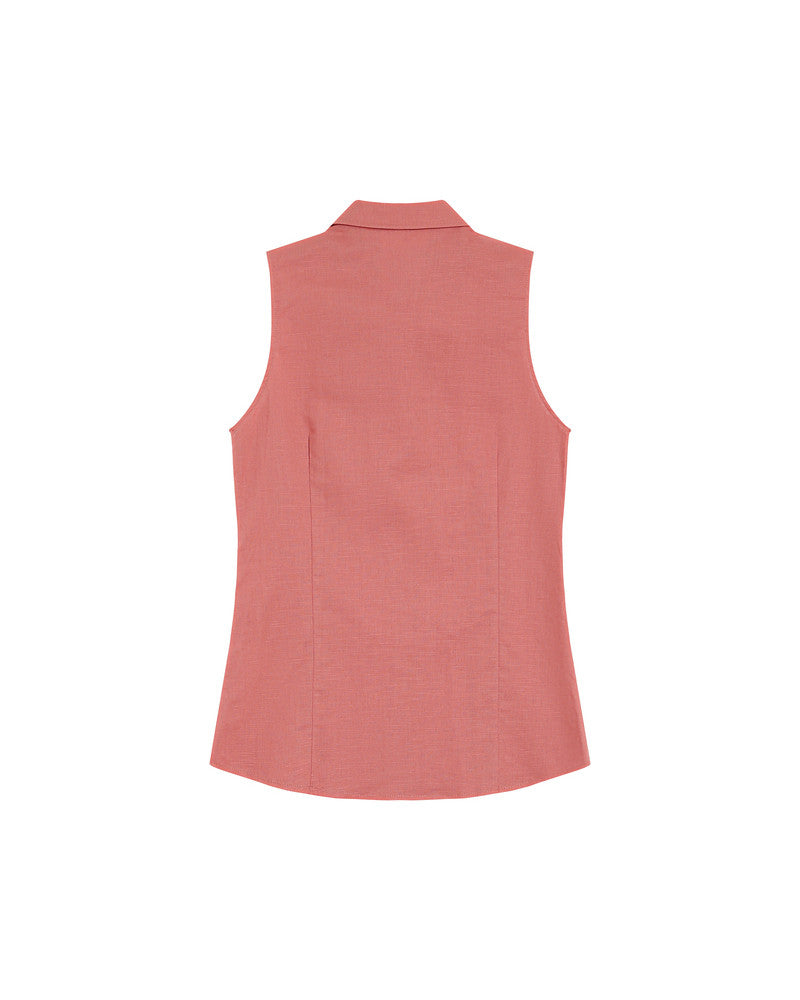 ROSE SLEEVELESS SHIRT