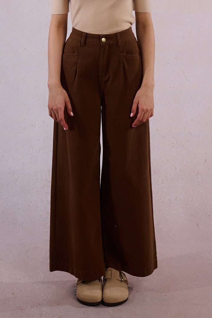DARK TAN JEANS