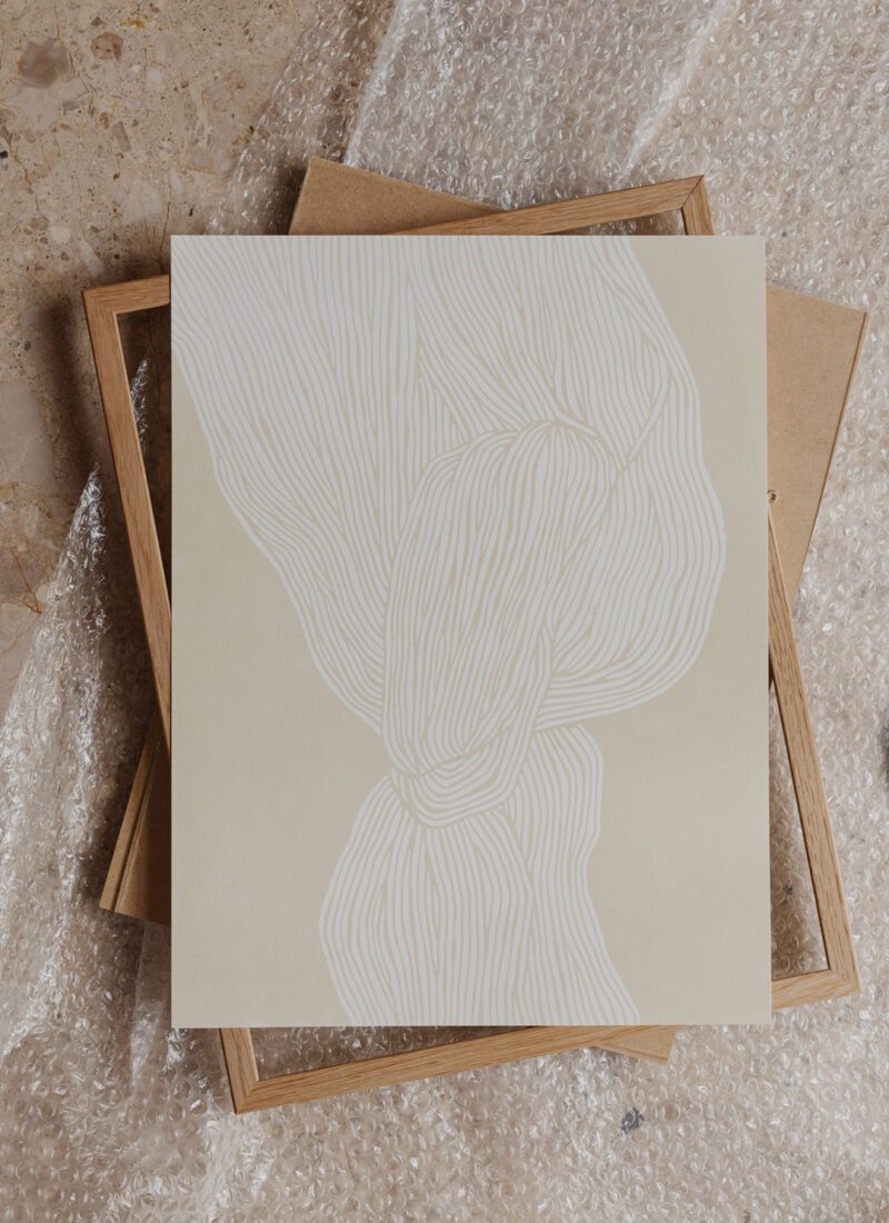 THE LINE NUMBER 7 PRINT 70 X 100CM