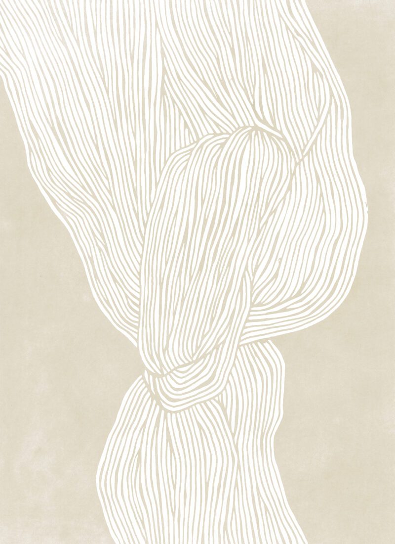 THE LINE NUMBER 7 PRINT 70 X 100CM