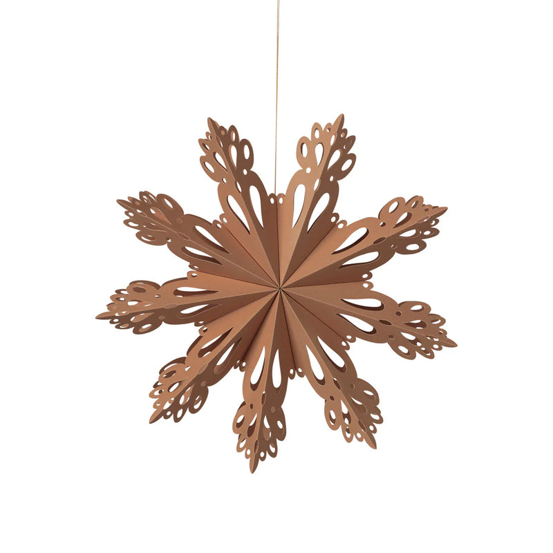 SNOWFLAKE STAR ORNAMENT SMALL