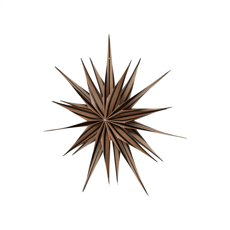 LARGE TOPPU STRIPE STAR - NATURAL