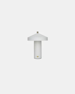 HATTO WHITE RECHARGABLE LAMP