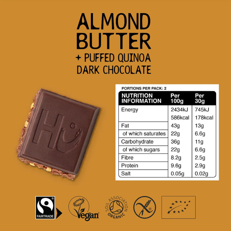 HU ALMOND BUTTER CHOCOLATE BAR