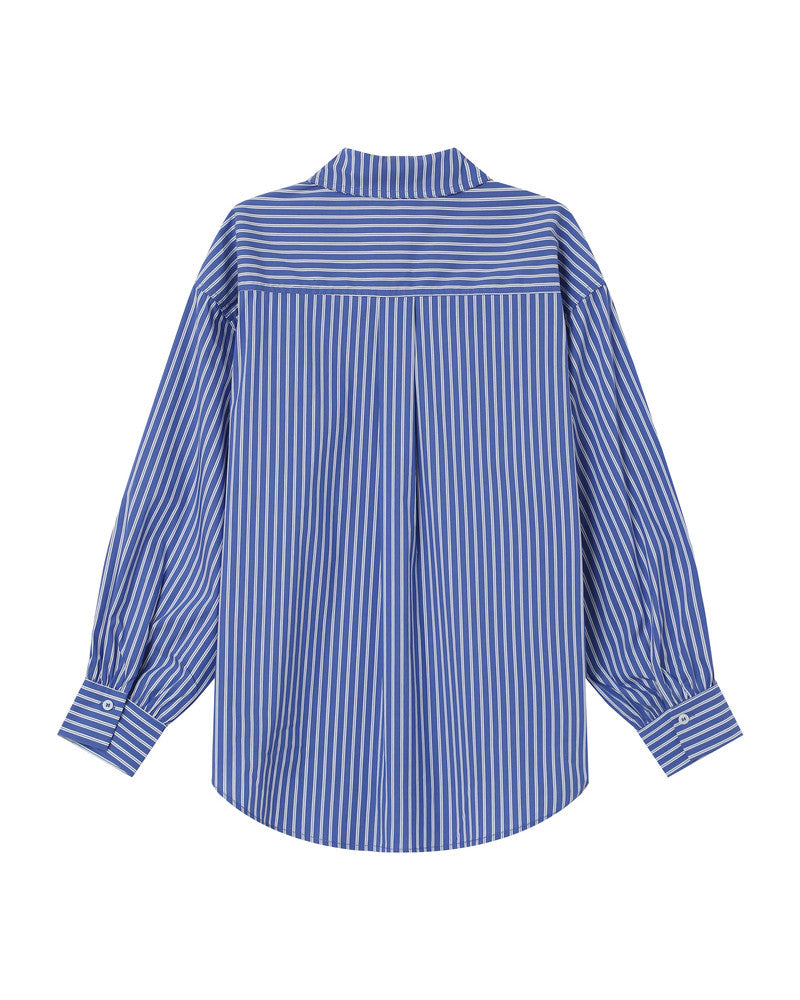 FOSSIL BLUE STRIPE SHIRT